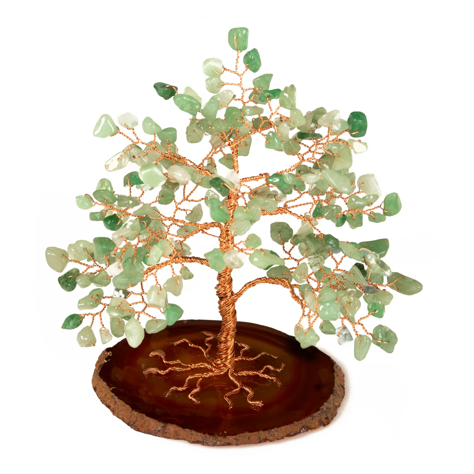 Δέντρο από σύρμα, Tree of Life, aventurine, agate