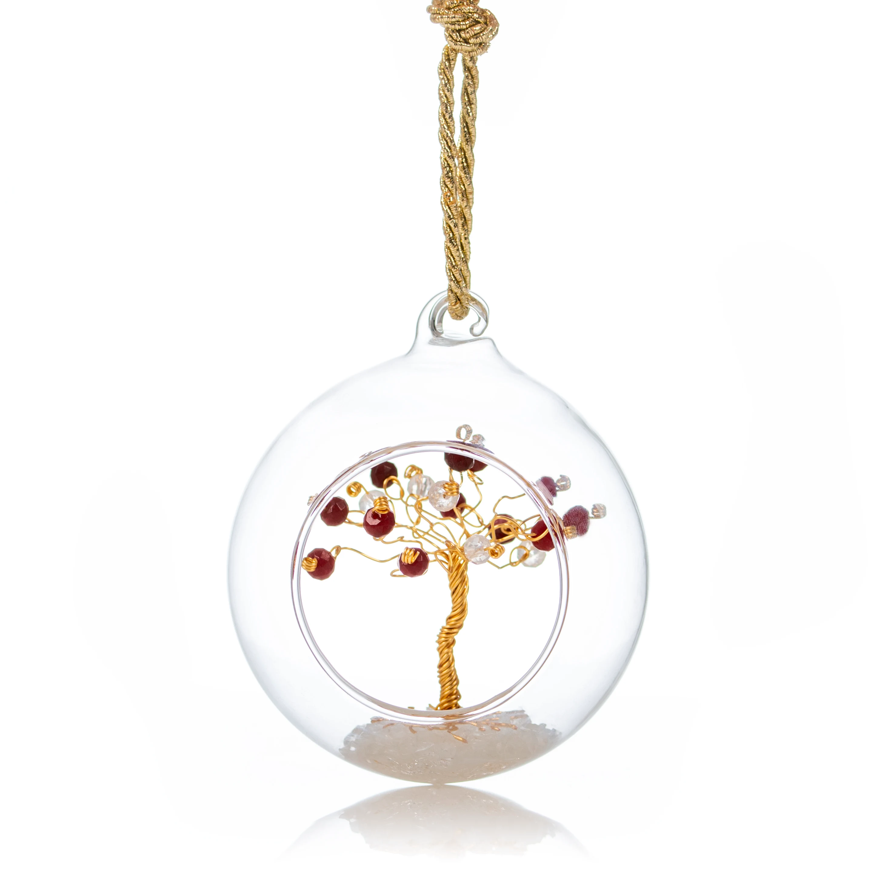 Γούρι – Δέντρο της ζωής με κόκκινο νεφρίτη